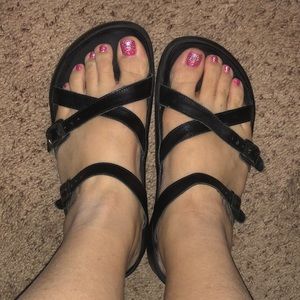 Birkenstock Tatami size 40 Black Strappy Sandals